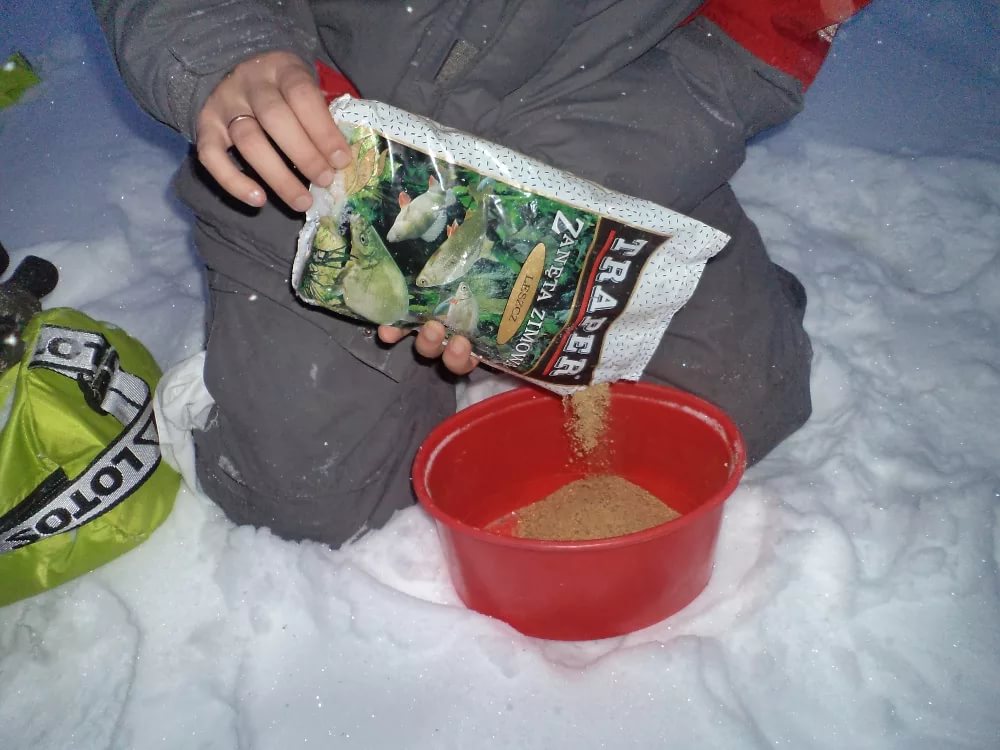 Прикормка для окуня зимой, своими руками — фото и видео, простые рецепты