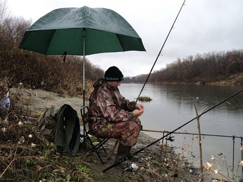 Рыбалка и удача — две стороны одной медали или дождь рыбной ловле не помеха