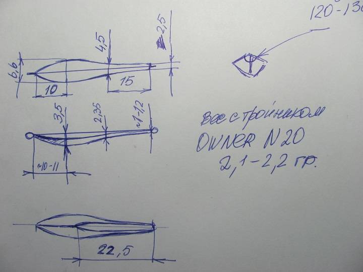 Блесна зимняя «маропедка» 40 мм: размеры и чертеж, инструменты и изготовление, отзывы