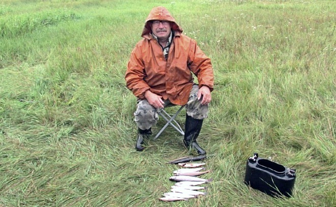 Рыбалка и удача - две стороны одной медали или дождь рыбной ловле не помеха