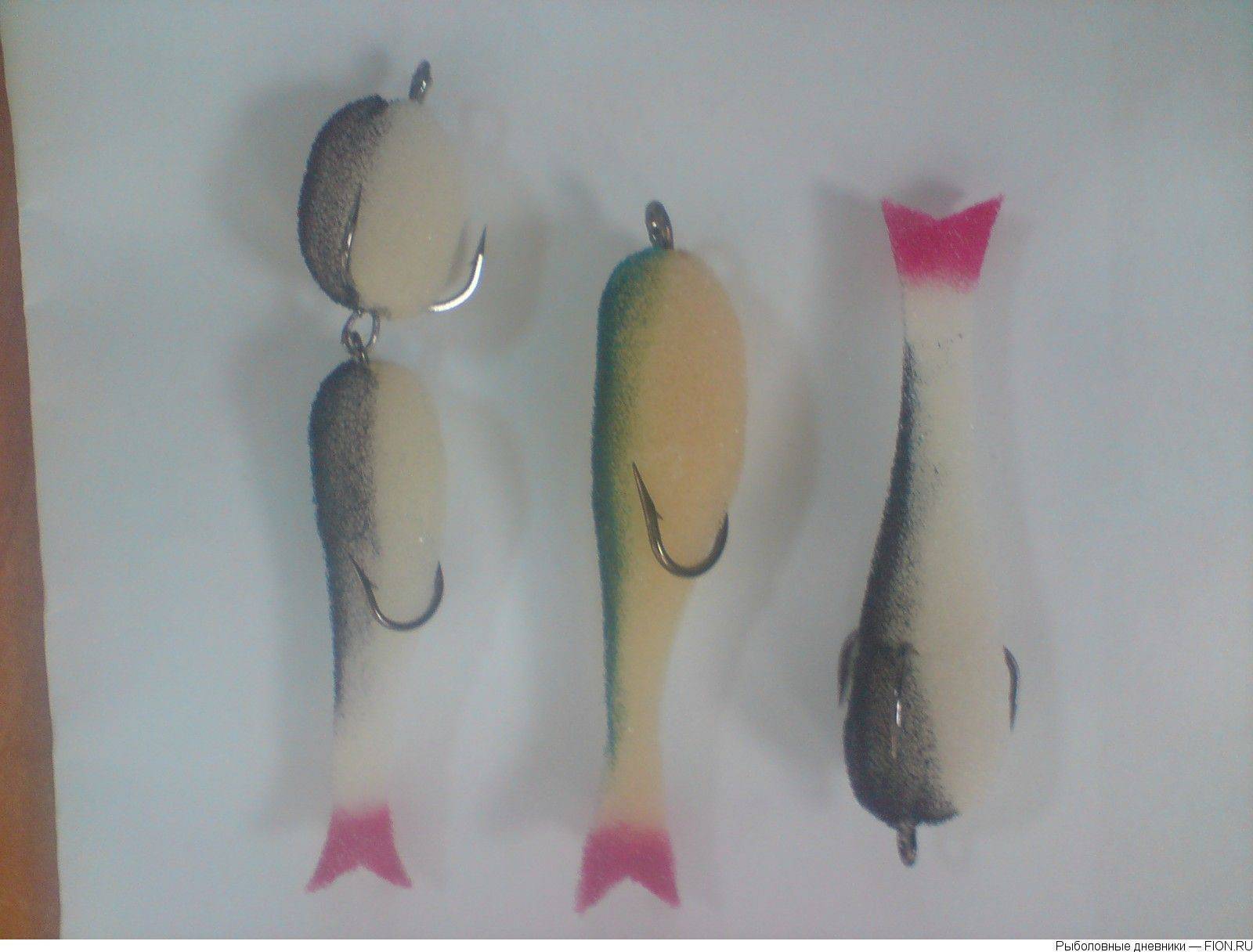 Оснастка поролоновой рыбки — изготовление огрузки, покраска, хранение из поролона приманки