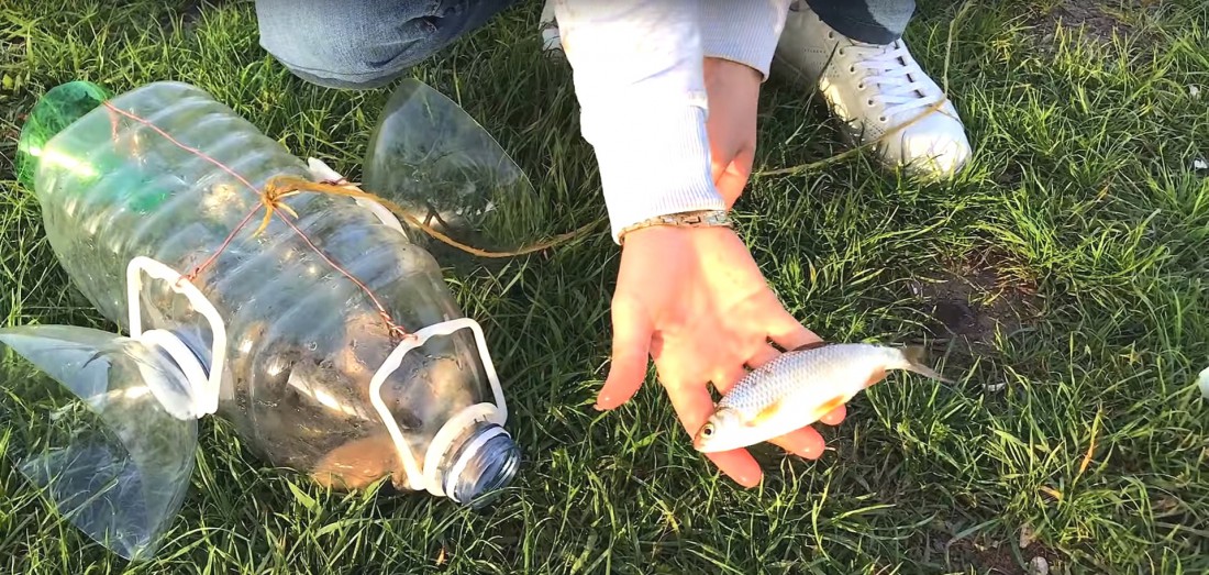 В статье рассказывается о ловле рыбы на пластиковую бутылку. на видео показано, как готовится снасть для ловли рыбы на бутылку.