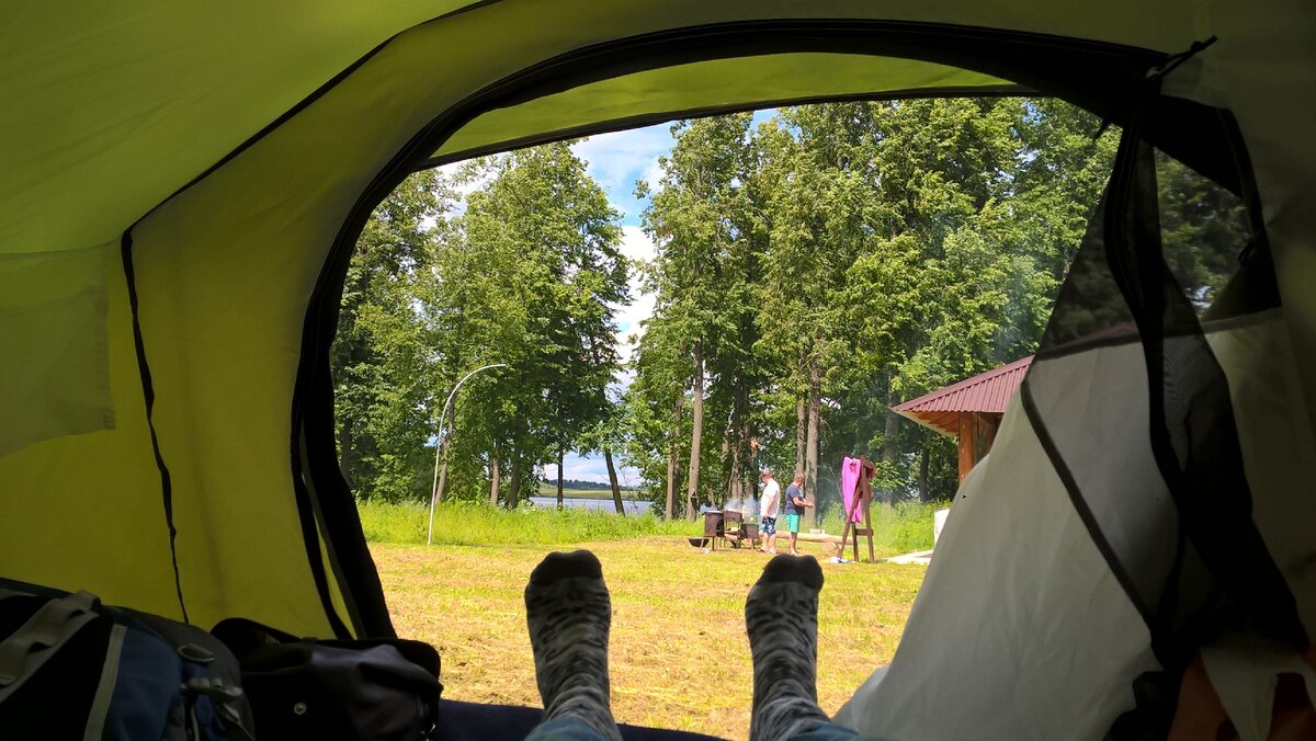 Прекрасный селегер: отдых с палатками "дикарем" и с комфортом 