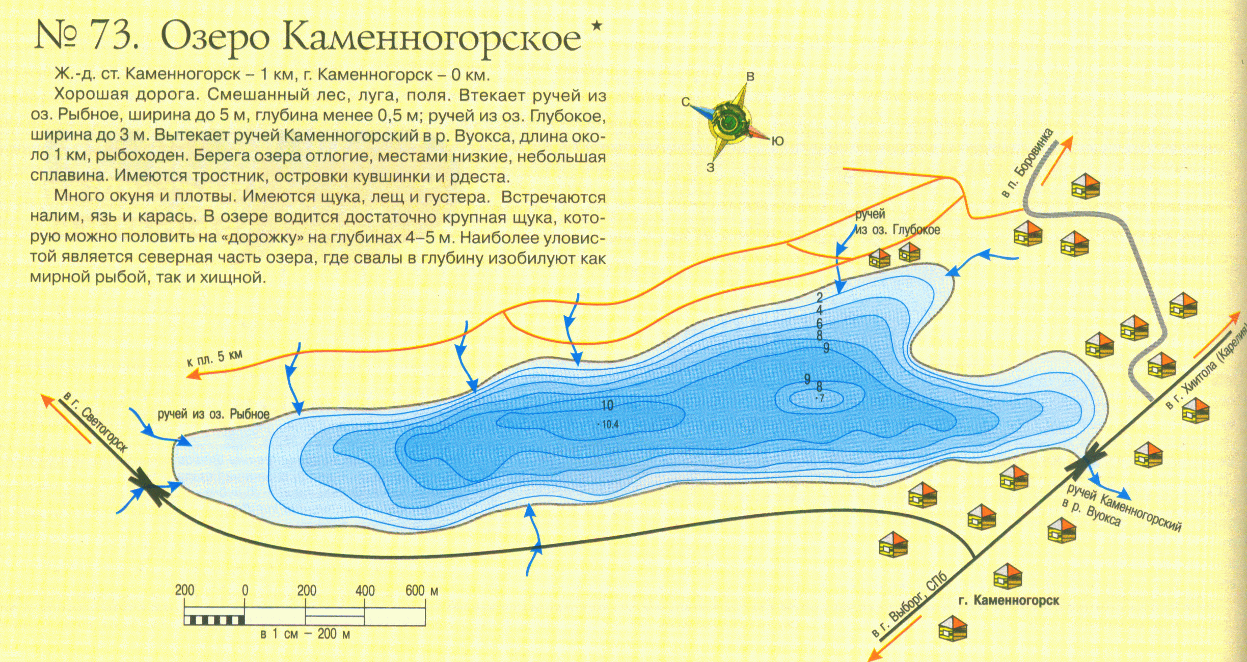 Рыбалка в ленинградской области | карта рыболовных мест