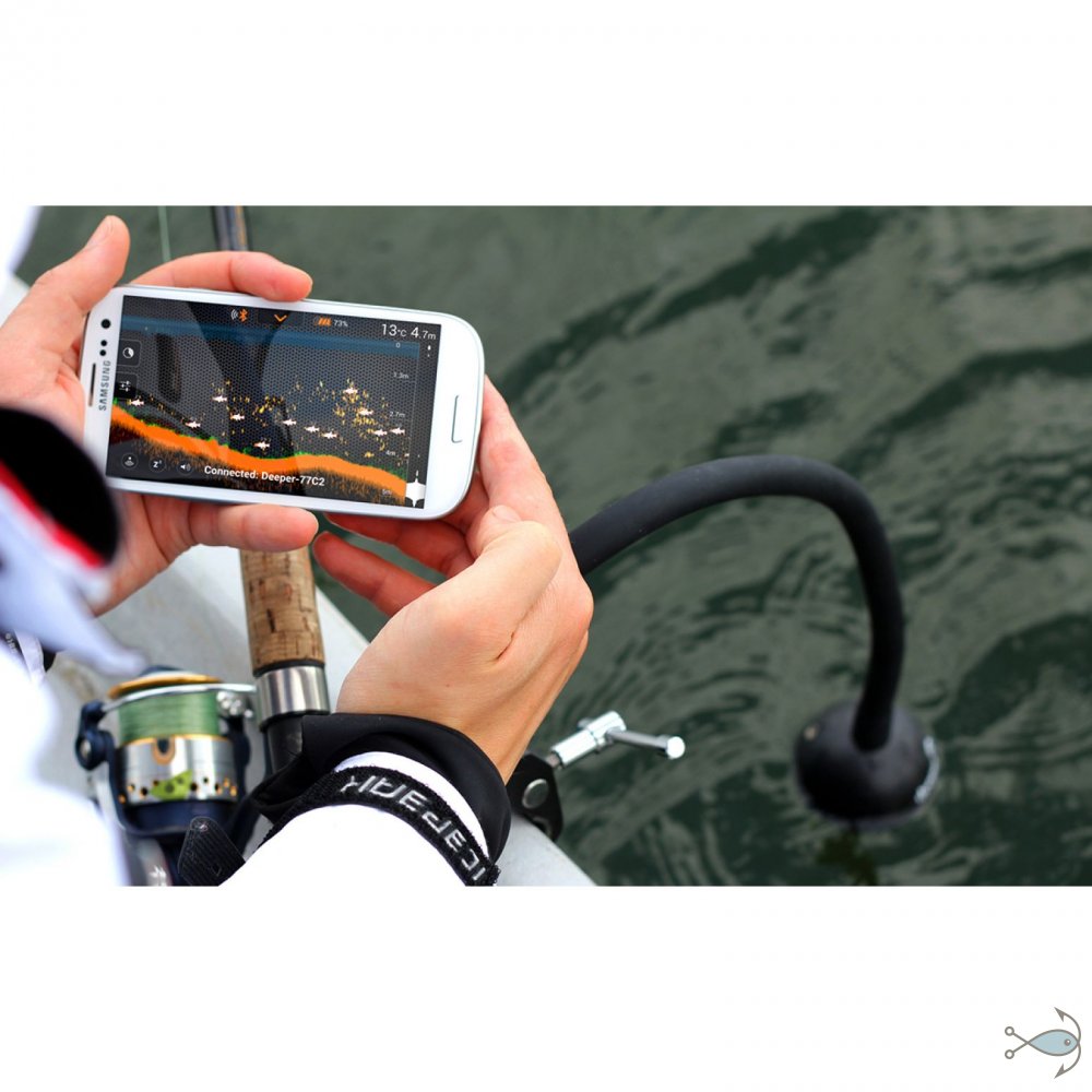 Deeper sonar pro plus: обзор эхолота в режиме работы с лодки