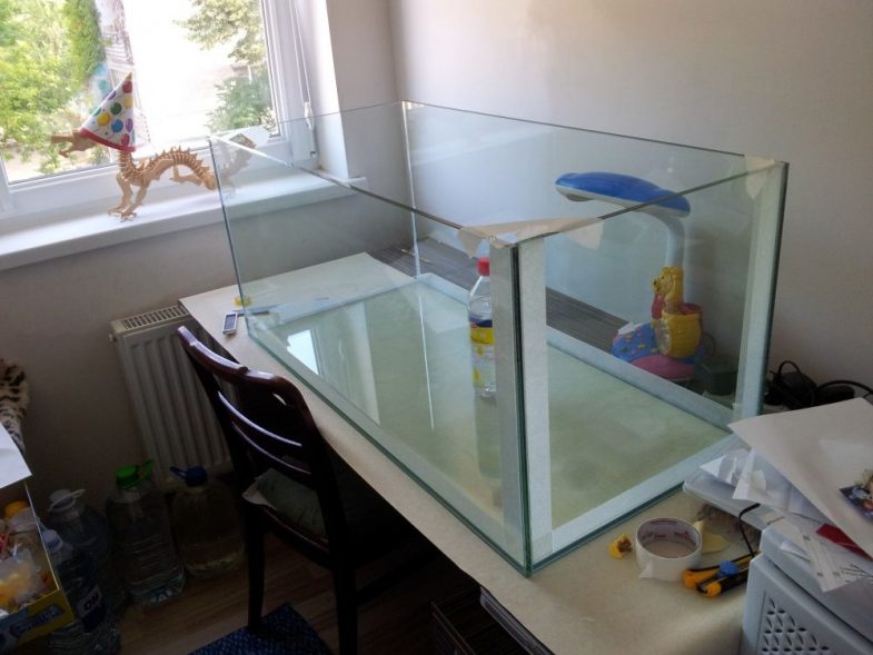 Изготовление аквариума своими руками в домашних условиях