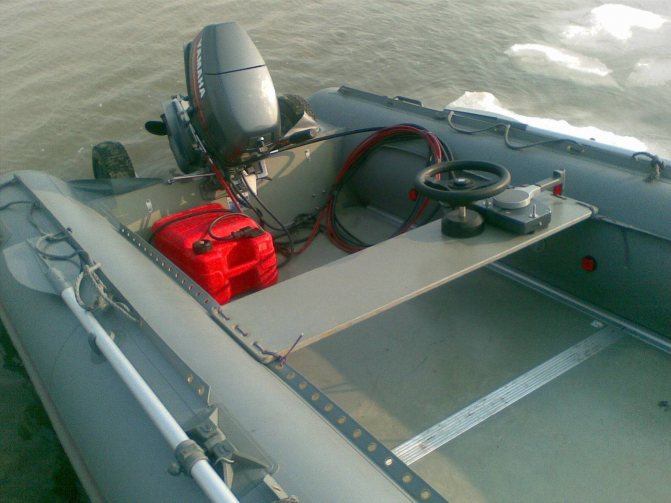 Рулевое для лодки — виды и устройство консолей, установка