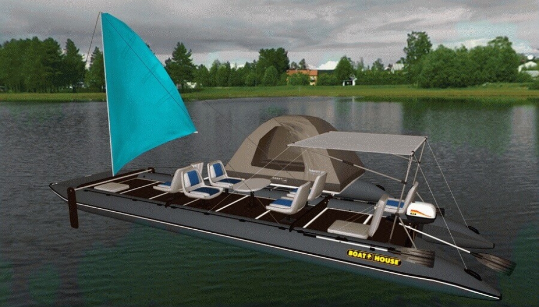 Тюнинг лодки пвх своими руками для рыбалки в домашних условиях. аксессуары для надувной лодки с мотором и без