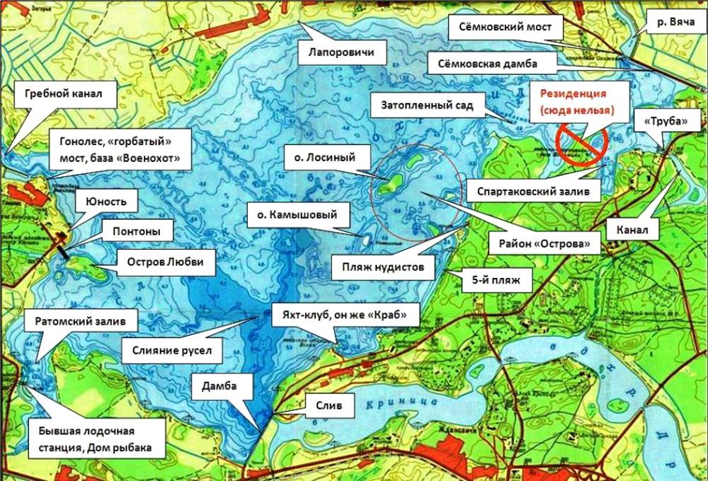Реки и водоемы минска. история и расположение на карте