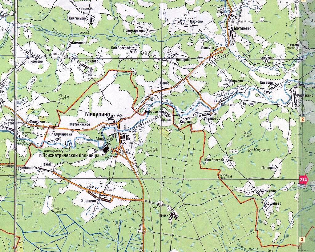 Рыболовная карта тверской области