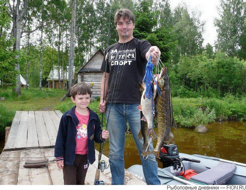 Отчет о рыбалке на озере Велье