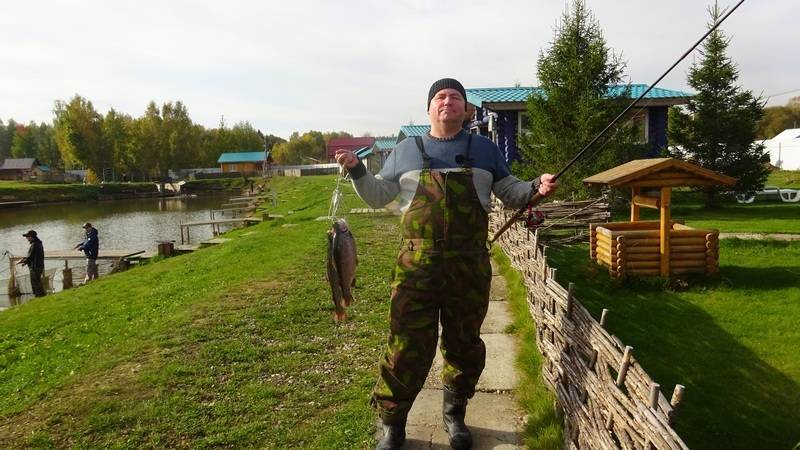Киржач. владимирская область. пруд - платная рыбалка