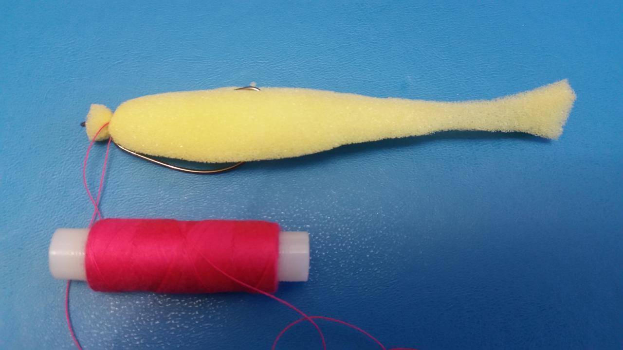 Изготовление пенополиуретановой рыбки своими руками