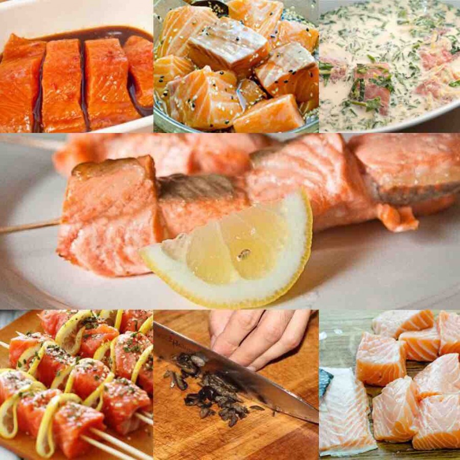 Маринад для шашлыка из красной рыбы: 7 рецептов вкусного лосося