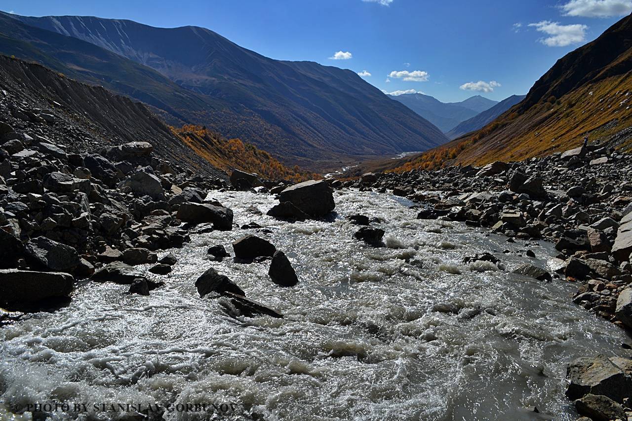 Самая известная абхазская река – полноводная бзыбь