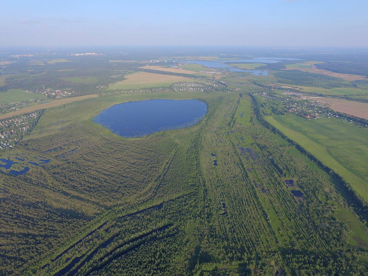 Нарские пруды карта