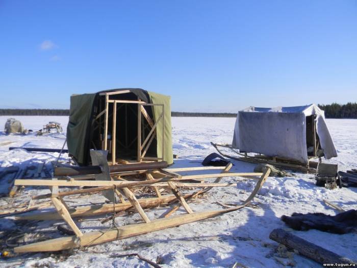 Домик для зимней рыбалки: как сделать разборной мини-домик своими руками, преимущества и недостатки, конструкция