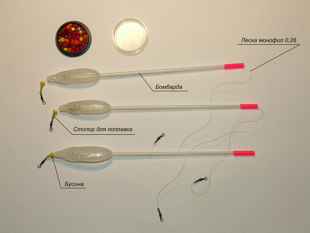 Фото снасти на чехонь