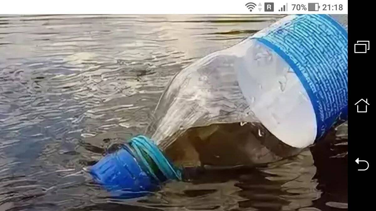 Уловистая снасть на хищную рыбу из пластиковой бутылки